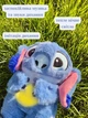 Мягкая игрушка стич ночник дышит, шевелит ушками и проигрывает мелодии 28см - изображение 2