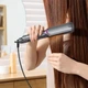 Вирівнювач для волосся з цифровим дисплеєм HOCO HP42 Wide board hair straightener with digital display(EU) Gray - изображение 8