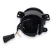 Светодиодная противотуманная балка, фара Led круглая с ангельскими глазками, поворотом и габаритом Autoexpect комплект (05324) - изображение 2