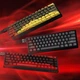 Механічна клавіатура на магнітних перемикачах Madlions MAD 68 HE Pro Black contour з підсвічуванням RGB, ENG + наклейки UA\RU - зображення 5