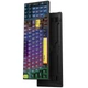 Игровая проволочная клавиатура Onikuma G38 Three Color Wired Mechanical Keyboard 98 Keys |раскладка ENG, механическая, Brown Switch, геймерская, проводная, USB, RGB-подсветка, 98 клавиш, широкая совместимость| Черный - изображение 3