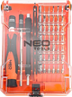 Zestaw końcówek wkrętakowych NEO Tools z uchwytem 45 szt 06-111-1 (5907558479690) - obraz 2