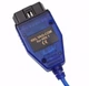 Диагностический сканер адаптер VAG-COM 409.1 USB OBD2 KKL K-Line 77526 - изображение 2