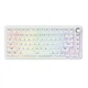 Ігрова механічна клавіатура Ajazz AK820 MAX PLUS з RGB підсвічуванням White + Гравіювання ENG\UA\RU - зображення 1