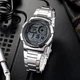 Спортивний чоловічий годинник Casio електронний з браслетом з нержавіючої сталі кварцовий Сріблятий (33-102-Ae-1000Wd-1Avef) - зображення 2