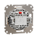 Перемикач одноклавішний з підсвіткою бежевий Sedna Design & Element Schneider Electric SDD112106L - зображення 3
