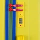 Валіза середня Semi Line 24 Yellow, Легка і міцна, Кодовий замок, 4 колеса - зображення 8