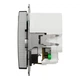 Розетка з заземленням+USB Мат алюм Sedna Elements Schneider Electric SDD170052 - зображення 3