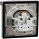 Розетка с заземлением, зах. шторками и крышкой IP44 Asfora Schneider Electric алюминий EPH3100361 - изображение 7