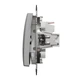 Переключатель кнопочный Алюминий Sedna Design Schneider Electric SDD113111 - изображение 4