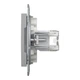 Розетка компьютерная двойная 5e UTP Asfora Schneider Electric алюминий EPH4400161 - изображение 7