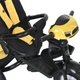 Дитячий триколісний велосипед Turbo Trike MT 1007 гумові колеса (Жовтий) - зображення 11