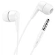 Проводные вакуумные наушники c микрофоном Hoco M97 white - изображение 1
