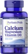 Кальцій Магній Вітамін D Puritan’s Pride Calcium Magnesium with Vitamin D, 120 каплет (PTP-16154) - зображення 1
