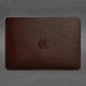 Чехол для MacBook 13 дюймов из натуральной кожи, защищает от потертостей и царапин, бордовый(BB_30003380) - изображение 3