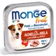 Консервований корм Monge DOG FRUIT Ніжний паштет з ягням і яблуком для собак 100г - зображення 2