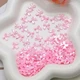 Шарм для декора ногтей Бантики с ленточками Pearl Pink (10 штук) - изображение 3