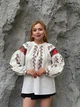 Жіноча вишиванка Delvinss Вишні L Білий (DELVYSHN) - зображення 1