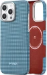 Карбоновый чехол Pitaka Ultra-Slim Case Classic Ocean Blue для iPhone 16 Pro Max Голубой (KI1602POCE) - изображение 1