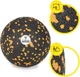 Масажний м'яч Cornix XR-0129 EPP Ball 8 см Чорний/Помаранчевий - зображення 4