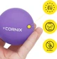 Масажний м'яч Cornix XR-0119 Lacrosse Ball 6.3 см Фіолетовий - зображення 6