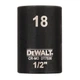 Головка торцева ударна DeWALT IMPACT 18мм 1/2 дюйма 705 Hm (DT7536) - зображення 1