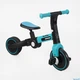 Триколісний велосипед BS-77552 "Best Trike", EVA колеса 8"/6", нейлонова рама, трансформується у велобіг, підсвічування, в коробці - зображення 4