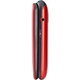 Мобильный телефон PANASONIC раскладушка 2.8" 1.2МП 1400мАч Red (KX-TU550EXR) - изображение 3