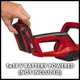 Кусторез аккумуляторный Einhell GE-CH 18/40 Li-Solo 40 см 18 В без АКБ и ЗУ (3410940) - изображение 7