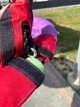 Якісна Садова гойдалка Велика 100 см гніздо лелеки - Веселка до 100 кг Польща - зображення 6