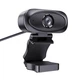 Веб-камера HOCO USB web camera with Audio Focus DI11 |2KHD, 4Mpx, 1.5m| (black) - зображення 3
