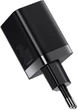 Мережевий зарядний пристрій Baseus Super Si Pro Quick Charger USB/Type-C 30W Black (CCSUPP-E01) - изображение 3
