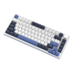 Клавиатура игровая механическая AJAZZ AK75 PRO 2.4G/Bluetooth/USB/Hot-Swap/Латиница Black-White-Blue - изображение 1