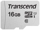 Карта пам'яті Transcend 16 GB microSDHC UHS-I 300S (TS16GUSD300S) - зображення 1