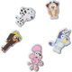 Джибітси Crocs Jibbitz Bluey 10014369 5 шт Різнокольорові (196265891405) - зображення 1