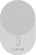 Автомобільний зарядний пристрій Canyon OnGrip 105 15W Qi2 Wireless White (CNS-CCH105W) - зображення 1