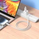Кабель XO USB Type-C - USB Type-C (M/M), 3А, 60W, 1.2 м, White (NB-Q265B-CC.white) - зображення 2