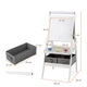 Детский мольберт KidsBunkBed 54х46х101.5 см цвет серый - изображение 2
