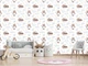 Фотошпалери флізелінові Upstream декор в дитячу кімнату "Мрійливі ведмедики" 180х120 см (S5KID-049/2) - изображение 5