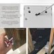 Электронный скрытый RFID замок Bodasan с 3 магнитными ключами и картой для шкафов и мебели (ST03) - изображение 6