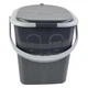 Біотуалет Bo-Camp Portable Toilet Square 20 Liters Grey (5502820) - зображення 5