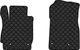 Коврики из экокожи EVAtech ECO в салон авто передние для 2 (DE) Mazda 2007-2014 2 поколения Htb EU Экокожа черная с черной нитью черный кант (MZ21230A2VL4BBB) - изображение 1