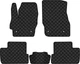 Коврики из экокожи EVAtech ECO в салон авто для 3 (BL) Mazda 2009-2013 2 поколения Htb USA Экокожа черная с черной нитью черный кант (MZ32101C5VL4BBB) - изображение 1