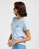 Футболка LEE Tee SHY blue (112363417) Голубой S-00 - изображение 4