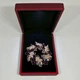 Позолоченная брошь Brooch Flower сертификат - изображение 2