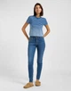 Футболка LEE Cropped Ombre Indigo Stripe (112363477) Синий M-00 - изображение 1