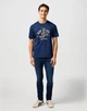 Футболка Wrangler Americana Logo Tee (112362792) Синий L-00 - изображение 1