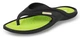 Шлепанцы Aqua Speed RIVIERA 4370 черный, салатовый Унисекс 27 - изображение 2