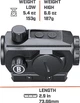 Комплект Bushnell Коліматор TRS-125 + Магніфер Leapers UTG 3X25 - зображення 4