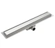 Трап напольный душовой водосточный KOER FD29-70x400мм Silver-gray - изображение 1
